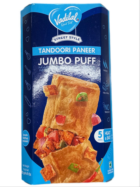 VADILAL TANDOORI PANEER JUMBO PUFF-125G